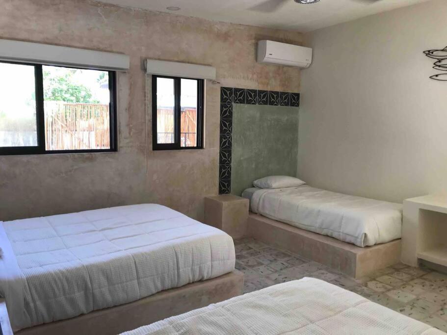 Casa Tulup Sisal Villa Bagian luar foto